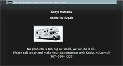 Desktop Screenshot of kodyskustoms.com